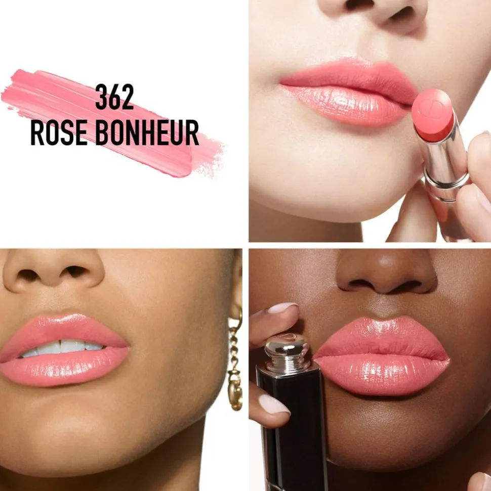 Addict Shine Lipstick, 362 Rose Bonheur