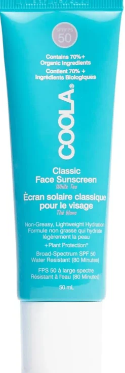 Classic White Tea Face Lotion, SPF 50, 50 ml