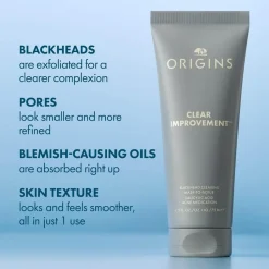 Clear Improvement Blackhead Clearing Mask-To-Scrub, 75 ml