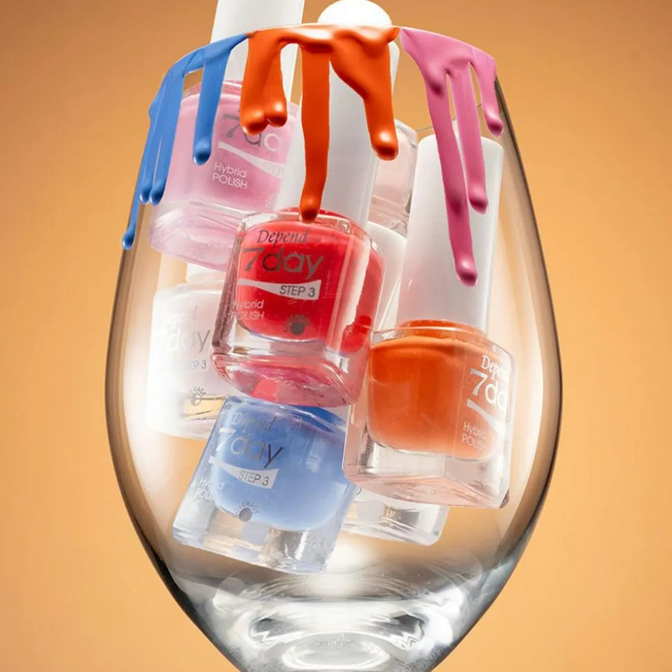 7Day Hybrid Nail Polish, 7325 Work Hard, Play Harder