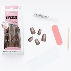 Design Selection Royal Greige Short Coffin Kunstige Negle