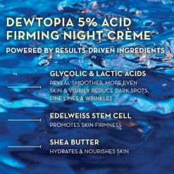 Dewtopia 5% Acid Firming Natcreme, 50 ml