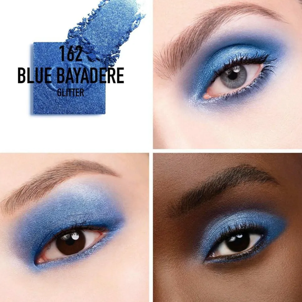 Diorshow Mono Couleur High-Color and Long-Wear Eyeshadow, 162 Blue Bayadere