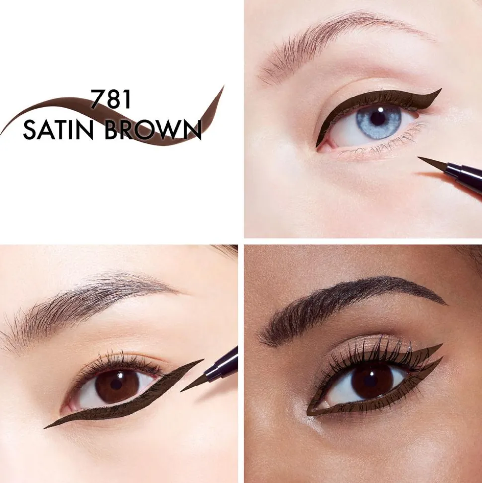 Diorshow Waterproof Liquid Liner, 781 Satin Brown