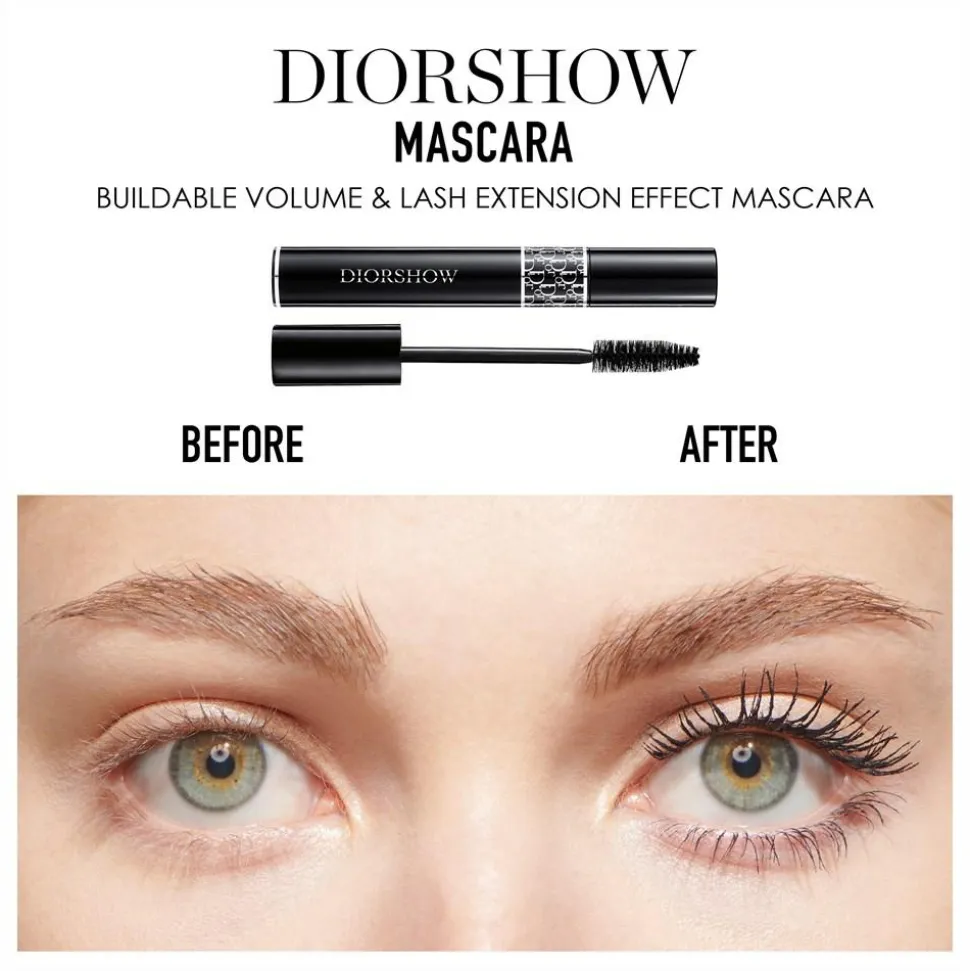 Diorshow Waterproof Mascara, 090 Black