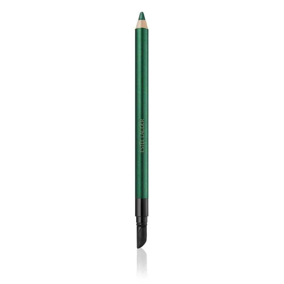 Double Wear 24H Waterproof Gel Eye Pencil, Emerald Volt