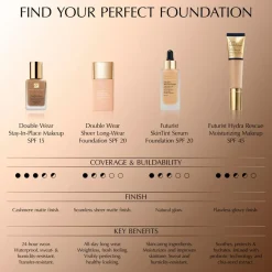 Double Wear Stay-In-Place SPF 10 Foundation, 1C1 Cool Bone