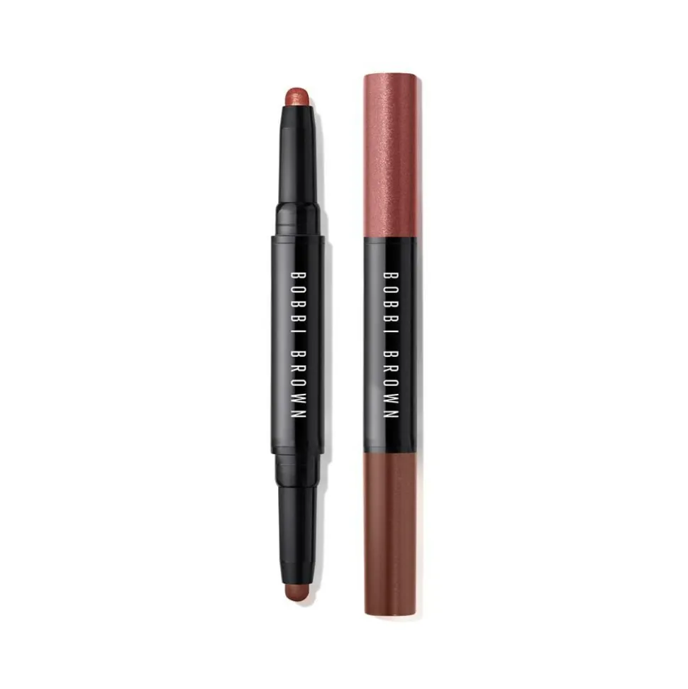 Dual-Ended Long-Wear Cream Shadow Stick, Rusted Pink/Cinnamon