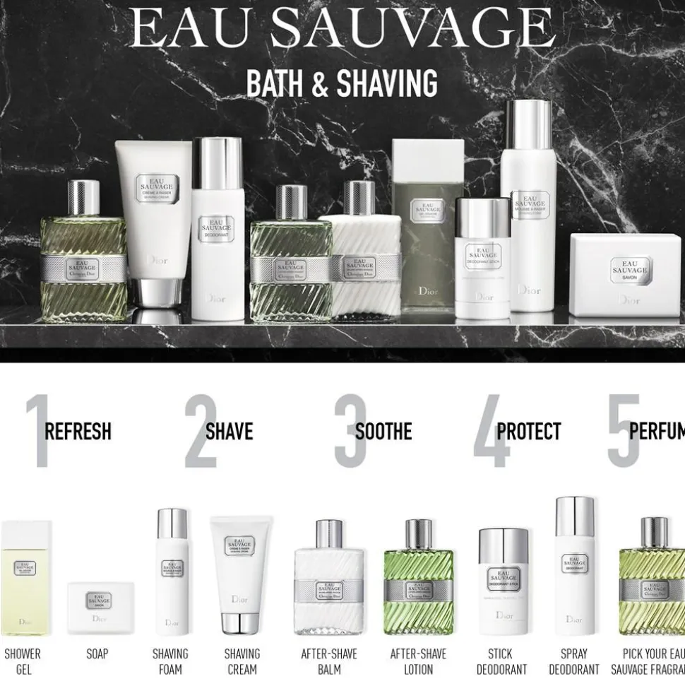 Eau Sauvage Eau De Toilette, 50 ml