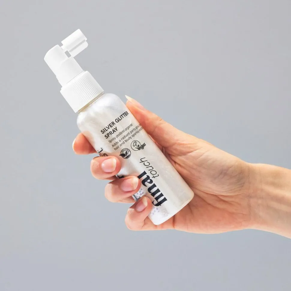 Final Touch™ Silver Glitter Spray, 125 ml