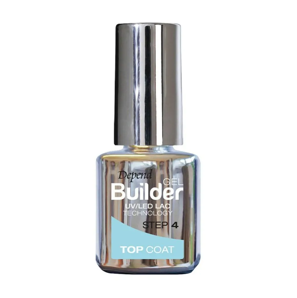 Gel Builder Top Coat, Transparent