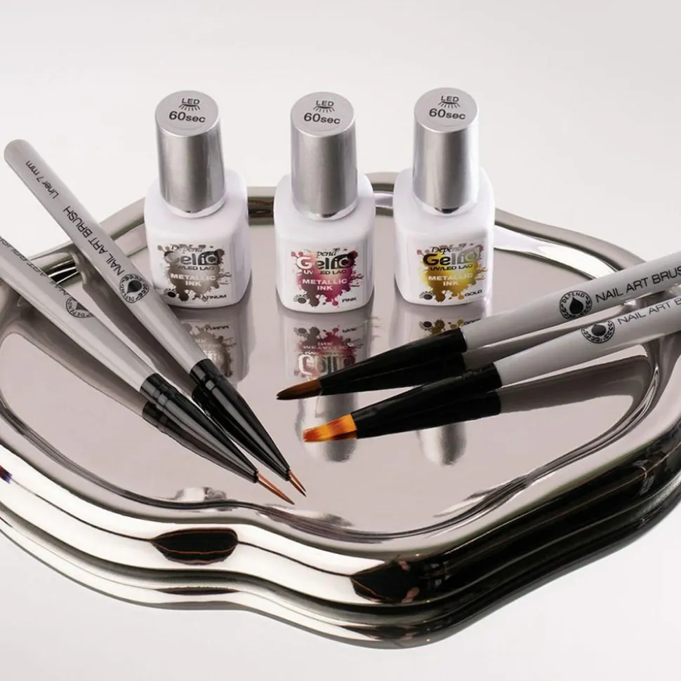 Gel iQ Effects Metallic Ink, Platinum
