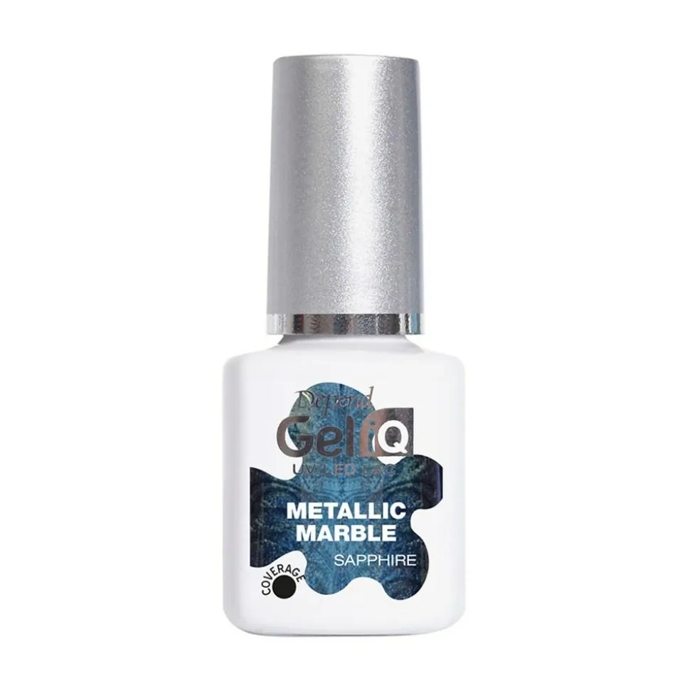 Gel iQ Effects Metallic Marble, Sapphire