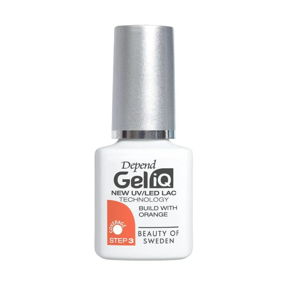 Gel iQ Nail Polish, Build With Orange
