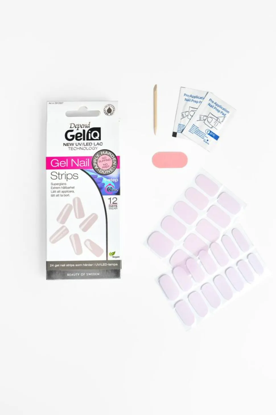 Gel iQ Nail Strips, French Flirt