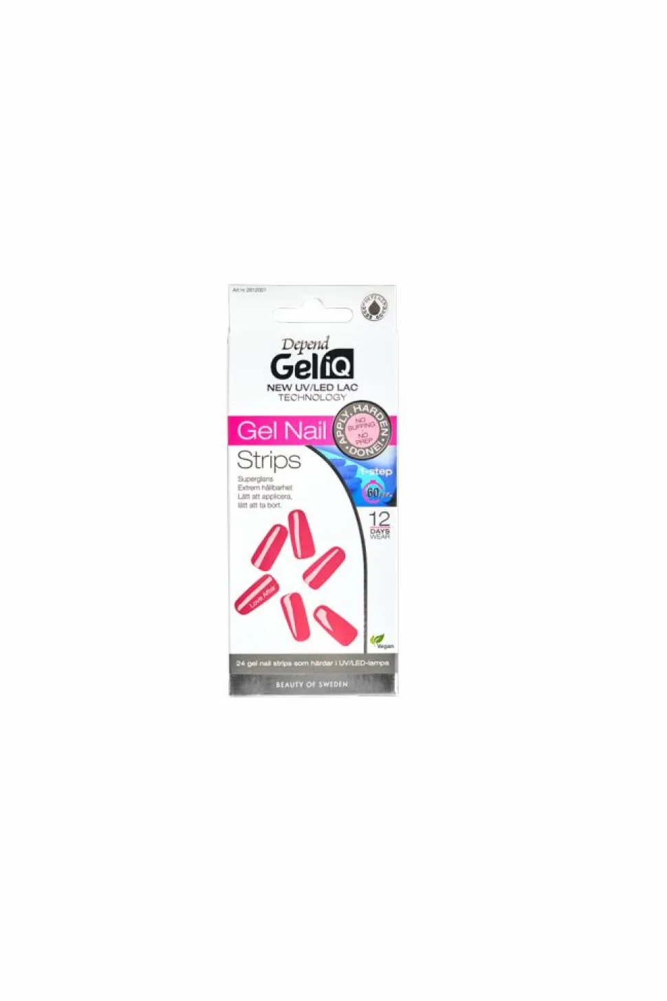 Gel iQ Nail Strips, Love Affair