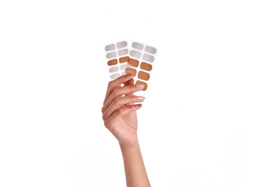 Gel iQ Nail Strips, Sparkling Nude