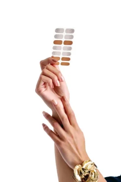 Gel iQ Nail Strips, Sparkling Nude