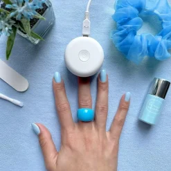 Gel Polish, Blue Vanilla