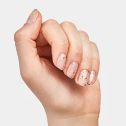 Gel Top Coat, Silver Glitter
