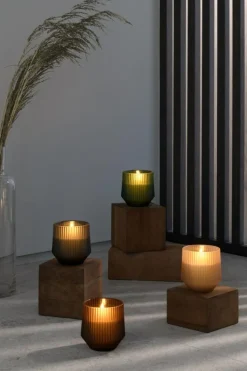 Glas LED Duftlys, Serenity
