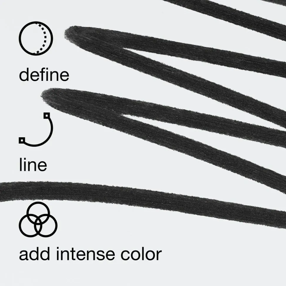 High Impact Gel Tech Eyeliner, Black Honey