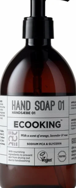 Håndsæbe 01, Orange/ Lavendel/ Rose, 500 ml