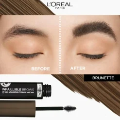 Infaillible Brows 24H Volumizing Eyebrow Mascara, 3.0 Brunette