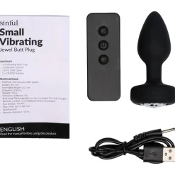 Jewel Vibrerende Small Butt Plug