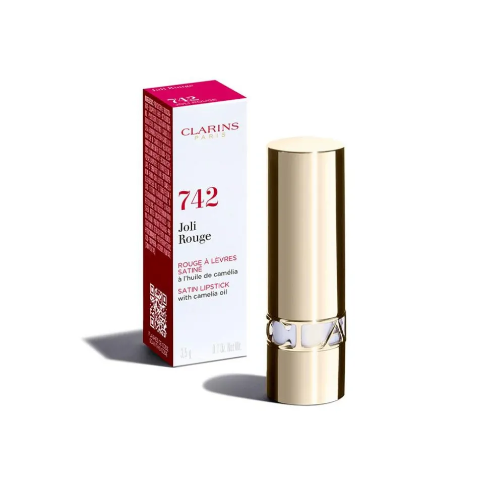 Joli Rouge Shine Læbestift, 742 Joli Rouge