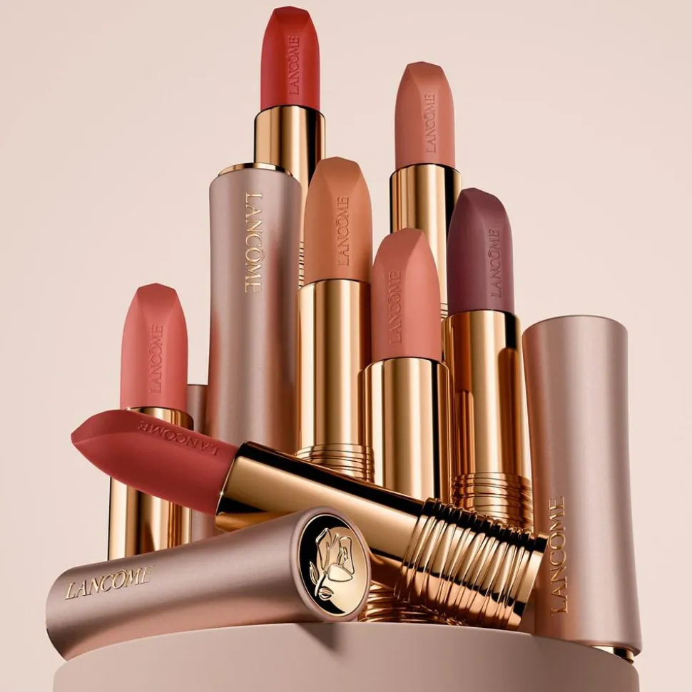 L'Absolu Rouge Intimatte Lipstick, 344 Plush Rose