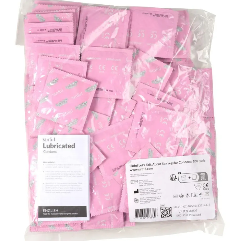 Let's Talk About Sex Regular Kondomer, 100 stk