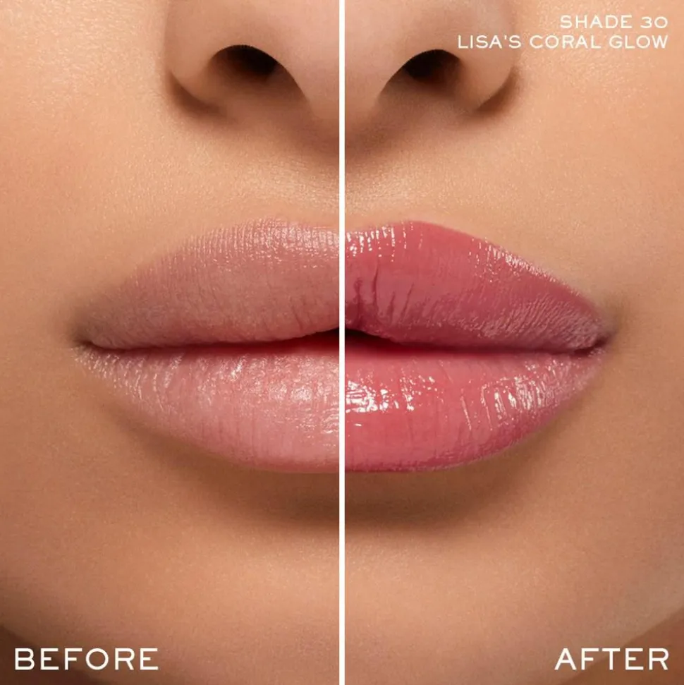 Lip Idôle Squalane-12 Butterglow Glowy Color Balm, 30 Lisa's Coral Glow