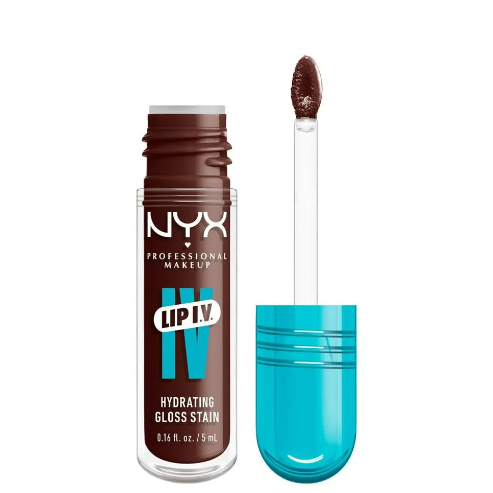 Lip I.V. Hydrating Gloss Stain Lipgloss, 05 Mocha Me Wet