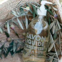 Liquid Marseille Soap, Olive Wood, 495 ml