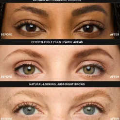 Long-Wear Brow Pencil, Cool Dark Brown