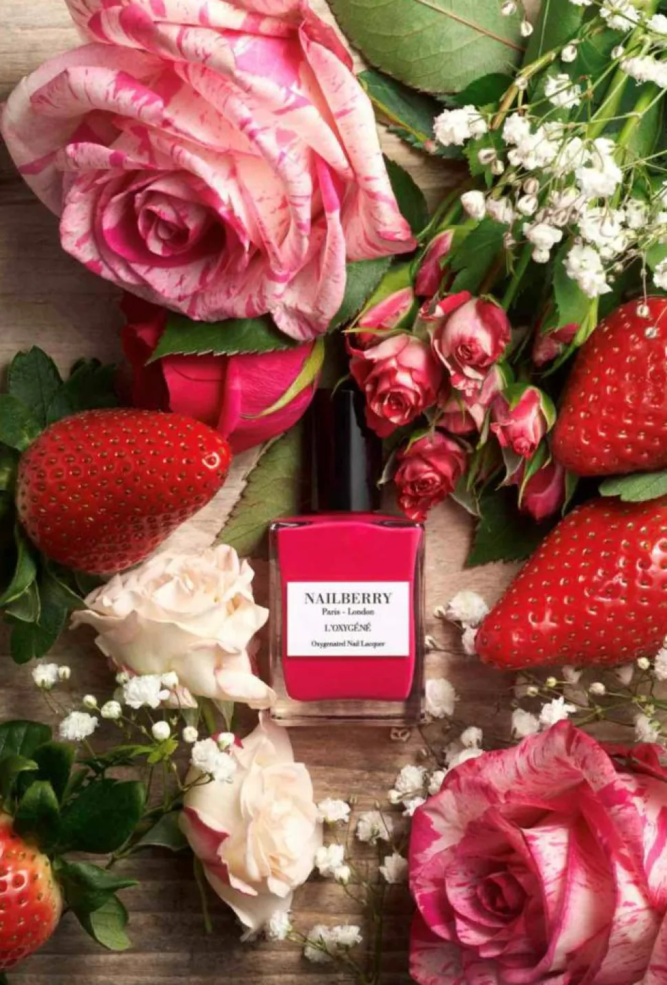 L’Oxygéné Nail Polish, Strawberry