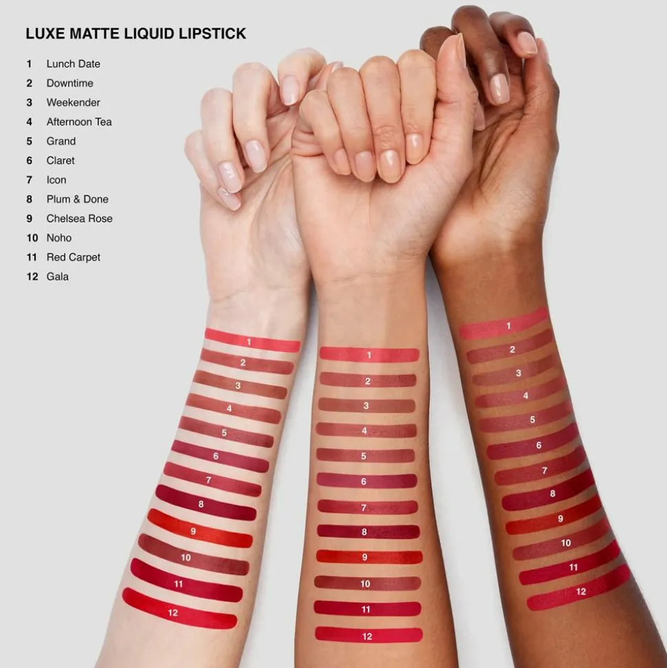 Luxe Matte Liquid Lipstick, Red Carpet 878