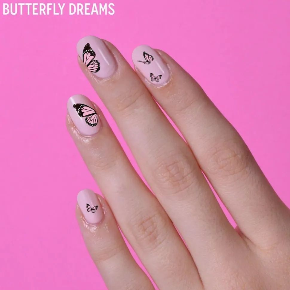 Mini Nail Art Stickers, Butterfly Dreams