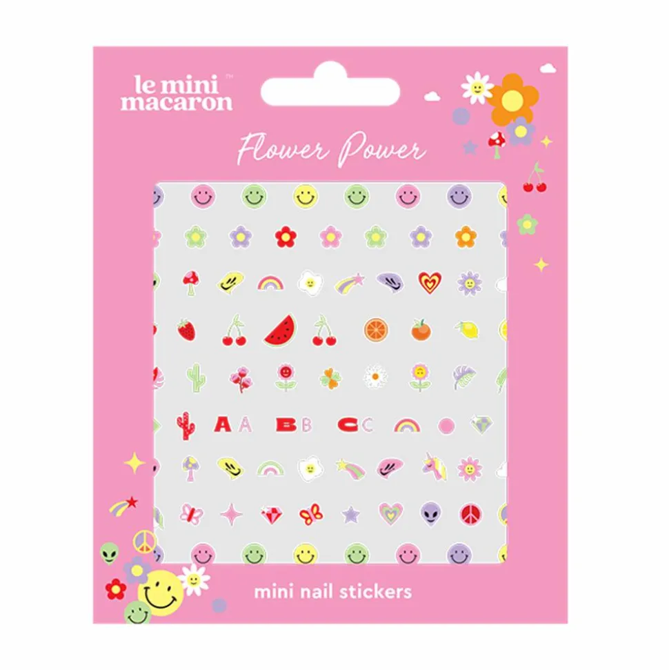 Mini Nail Art Stickers, Flower Power