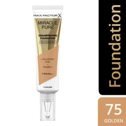 Miracle Pure Skin-Improving Foundation, 75 Golden