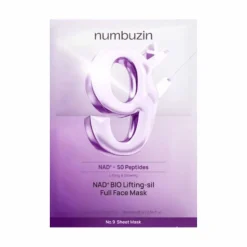 No.9 NAD Bio Lifting Full Cover Facial Mask, 1 stk