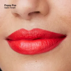 Pop Longwear Satin Lipstick, Poppy Pop