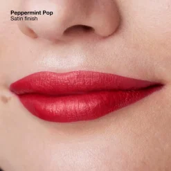 Pop Longwear Satin Lipstick, Peppermint Pop