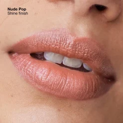 Pop Longwear Shine Lipstick, Nude Pop