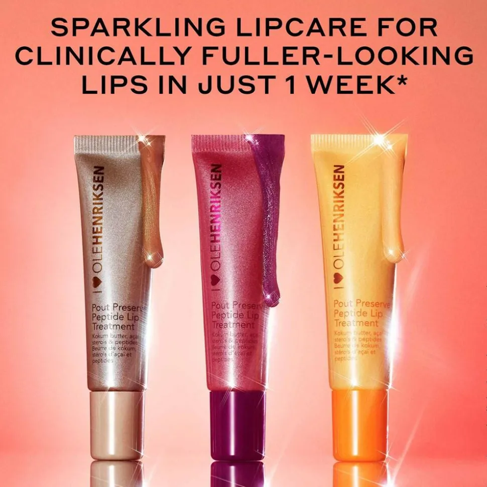 Pout Preserve Peptide Lip Treatment Shimmer, Crème Brûlèe