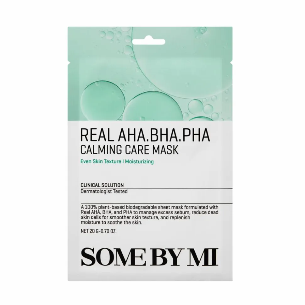 Real AHA BHA PHA Calming Care Mask, 1 stk