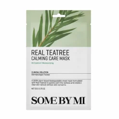 Real Teatree Calming Care Mask, 1 stk