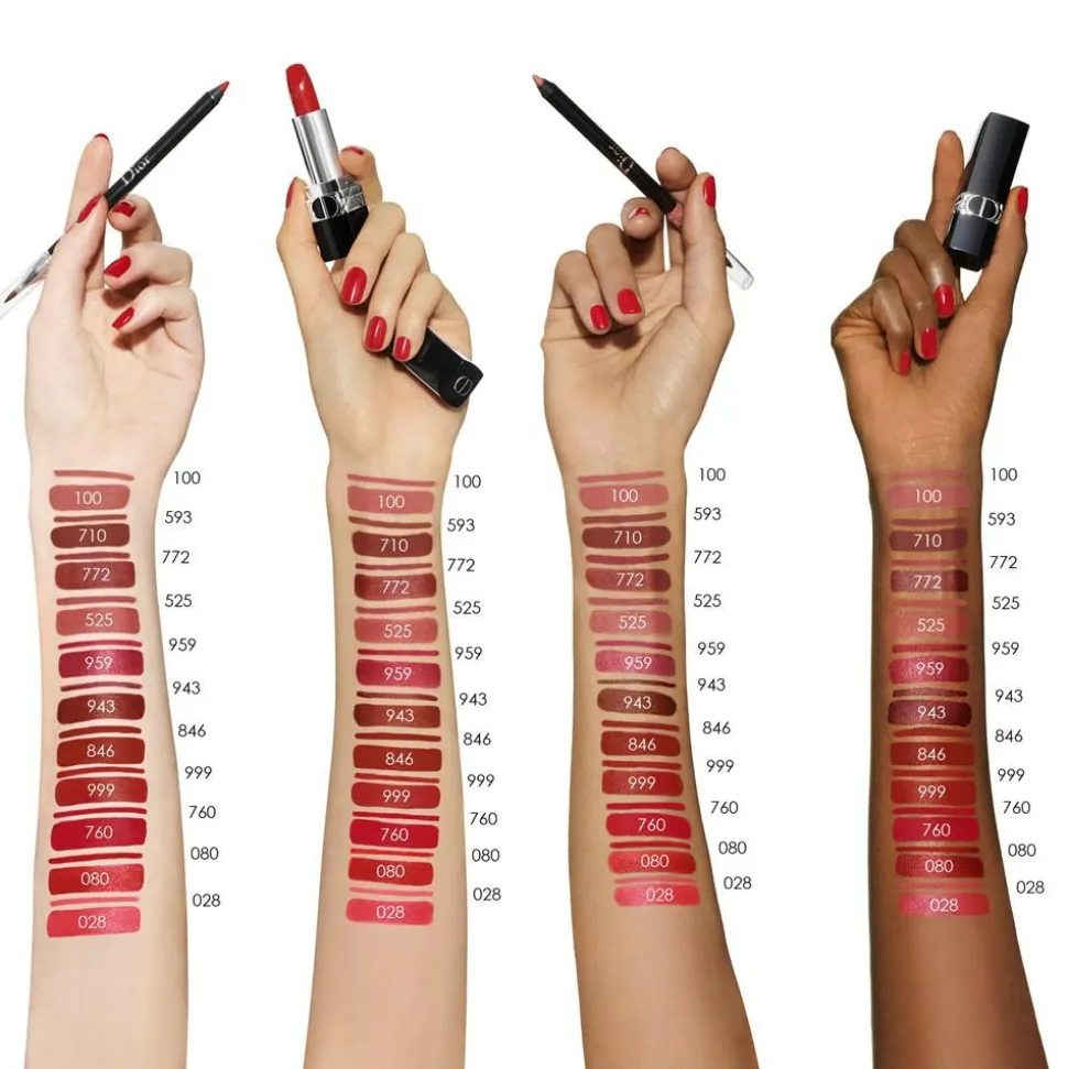 Rouge Dior Contour No-Transfer Lip Liner Pencil, 760 Favorite