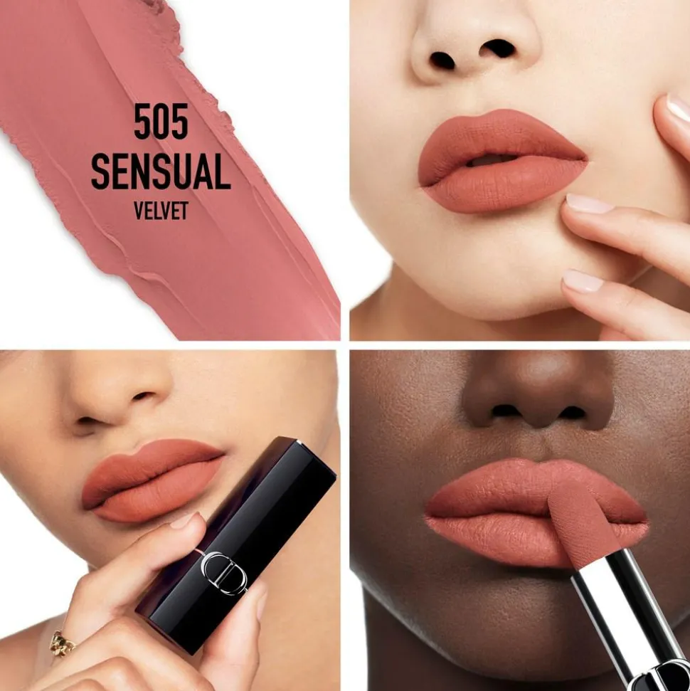 Rouge Dior New Velvet Lipstick, 505 Sensual